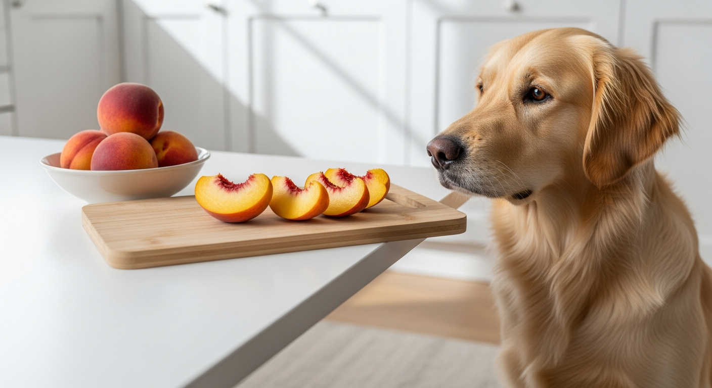 Czy pies może jeść brzoskwinie?