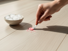 Jak usunąć gumę do żucia z paneli?