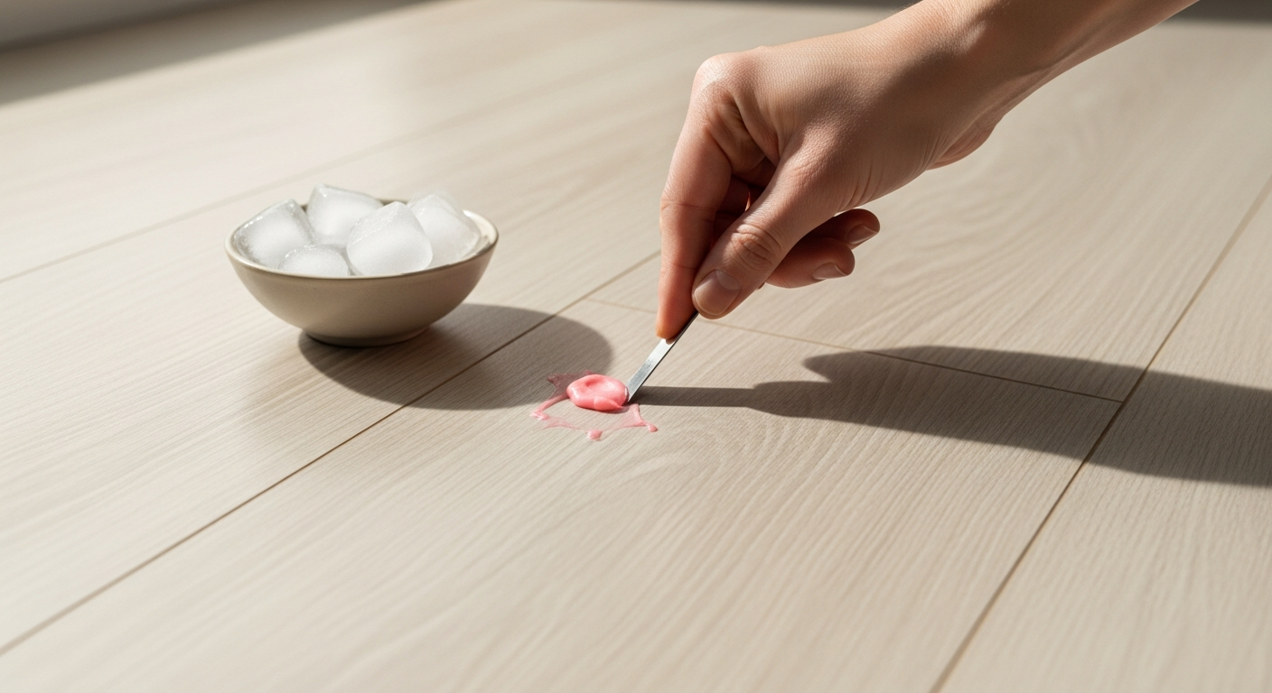 Jak usunąć gumę do żucia z paneli?