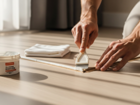 Jak usunąć silikon z paneli podłogowych?